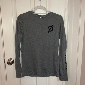 Peloton Grey Long Sleeve T-Shirt